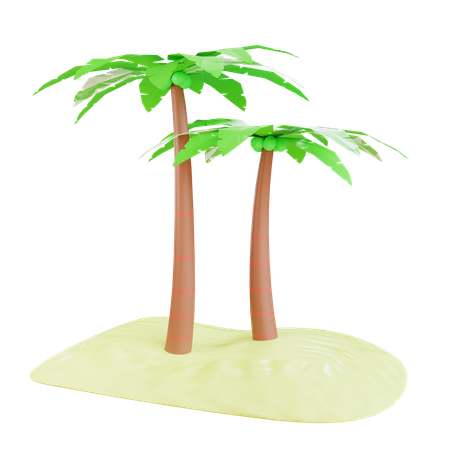 Playa  3D Icon