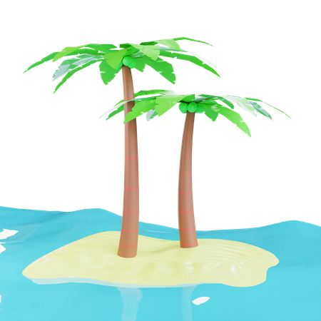 Playa  3D Icon