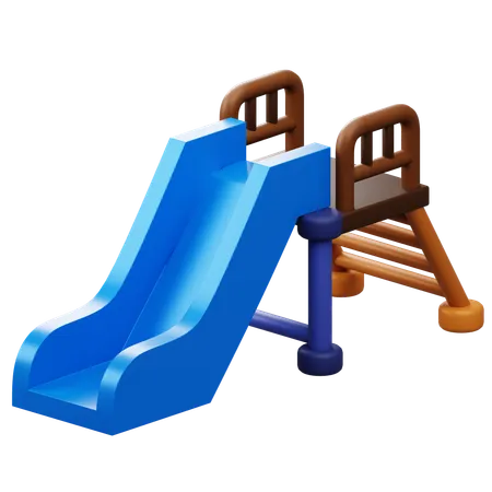 Escorregador de playground  3D Icon