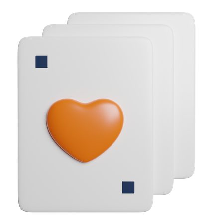 Playing Card  3D Icon