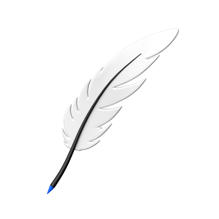 Pluma  3D Icon