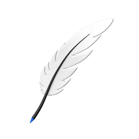 Pluma  3D Icon