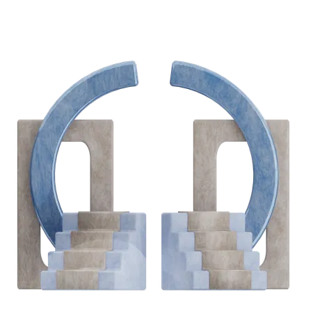 Podium  3D Icon