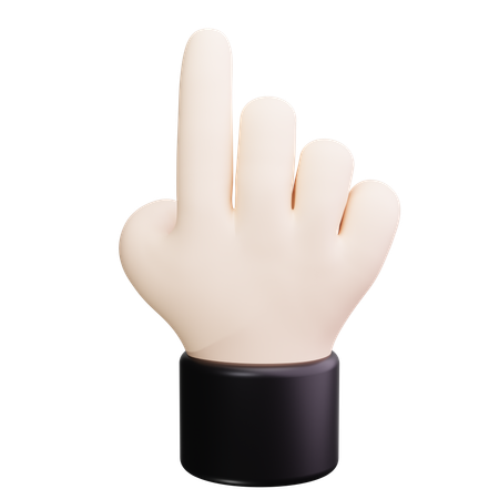 Pointing  3D Icon