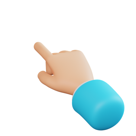 Pointing Hand Gesture  3D Icon