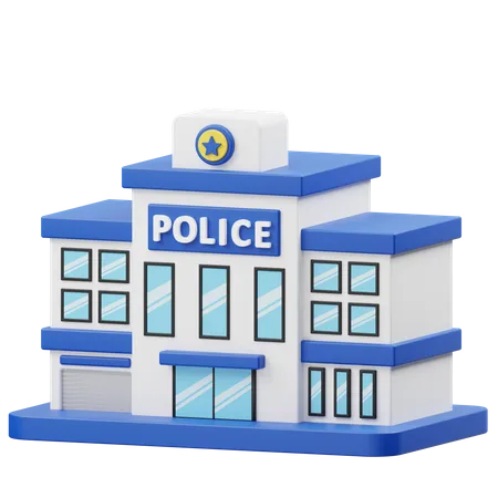 Police Office  3D Icon