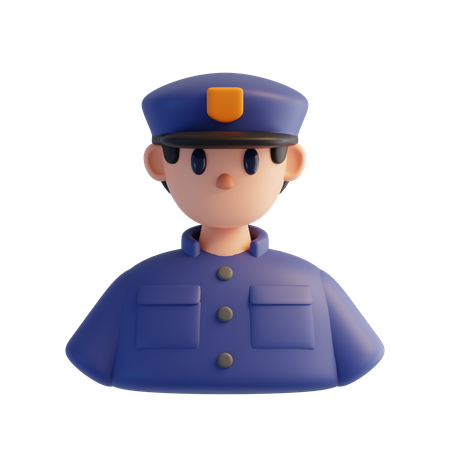 Policeman  3D Icon