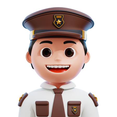 Policeman  3D Icon