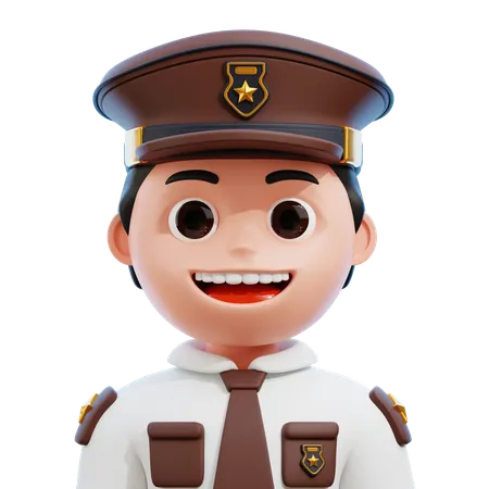 Policeman  3D Icon