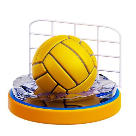 Pelota de agua  3D Icon