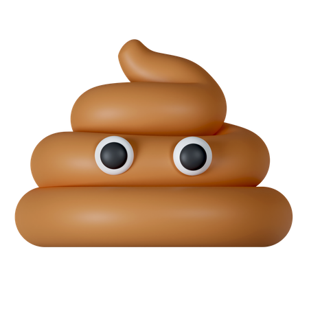 Poop Brown  3D Icon