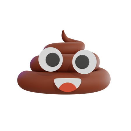 Poop Emoji  3D Icon