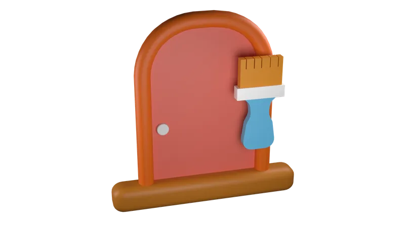 Porta  3D Icon