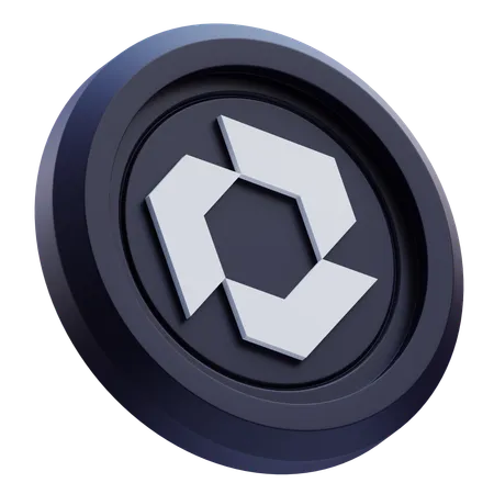 Portal Cryptocurrency  3D Icon