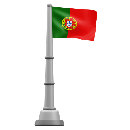 Portugal flag  3D Icon