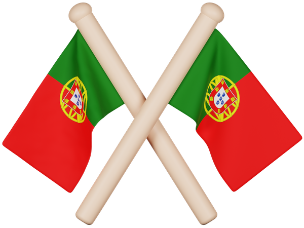 Portugal Flag  3D Icon