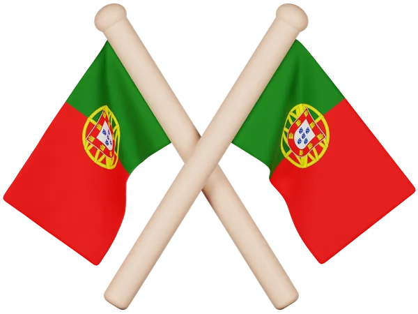 Portugal Flag  3D Icon