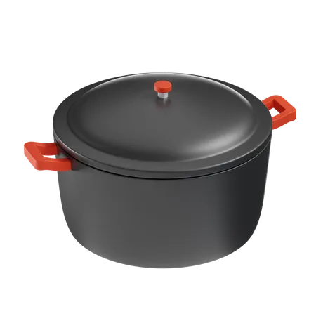 Pot  3D Icon