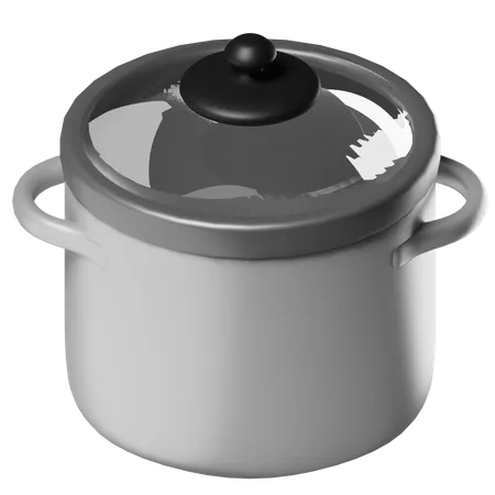 Pot  3D Icon