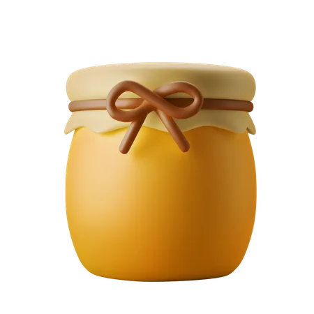 Pot de confiture  3D Icon