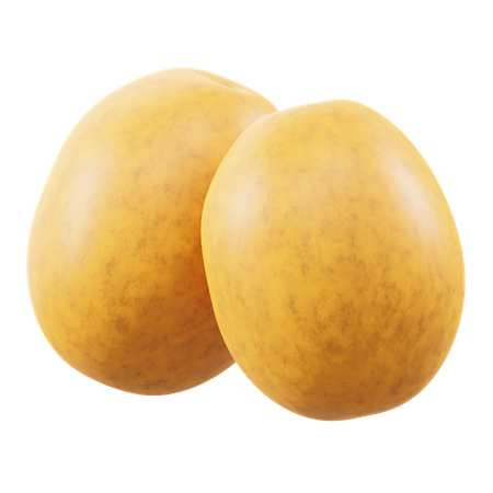 Potato  3D Icon