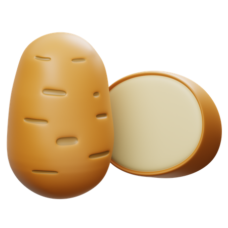 Potato  3D Icon