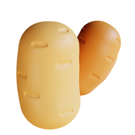 Potato  3D Icon