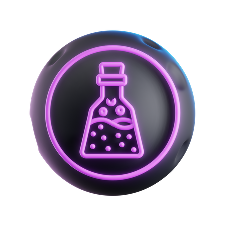 Potion  3D Illustration