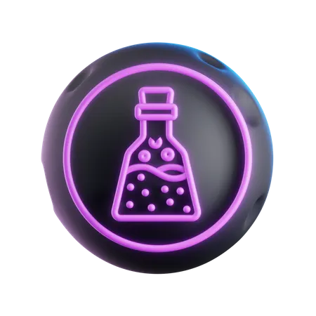 Potion  3D Illustration