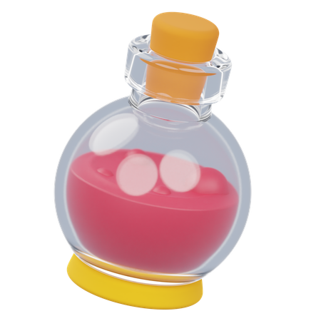 Jeu de potion rouge  3D Icon