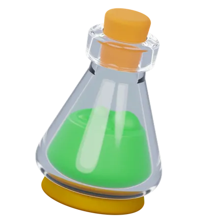 Jeu de potion verte  3D Icon