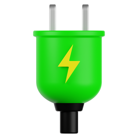 Power Plug  3D Illustration