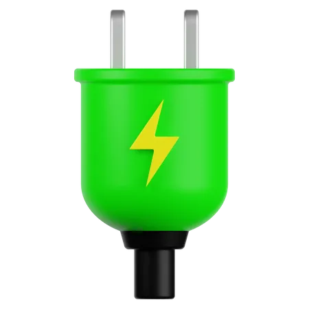 Power Plug  3D Illustration