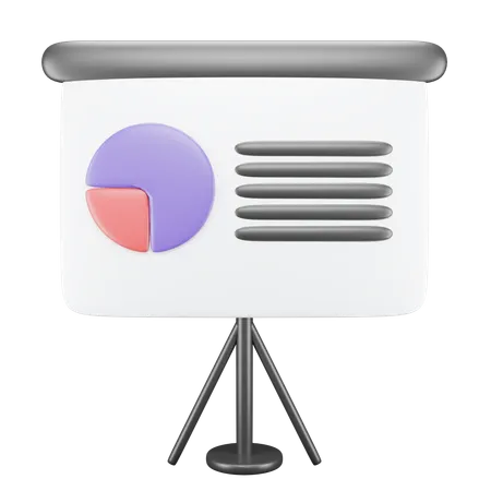 Power Point Presentation  3D Icon