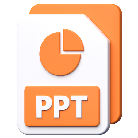 PPT File  3D Icon