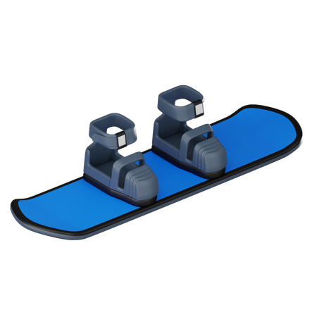 Prancha de snowboard  3D Icon