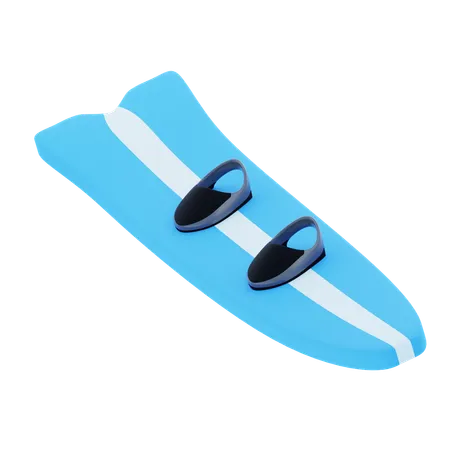 Prancha de snowboard  3D Icon