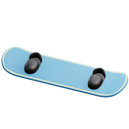 Prancha de snowboard  3D Icon