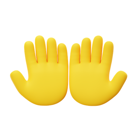 Praying Hand  3D Icon