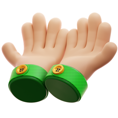 Praying Hands  3D Icon