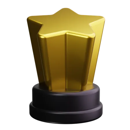 Estatua de premio  3D Icon