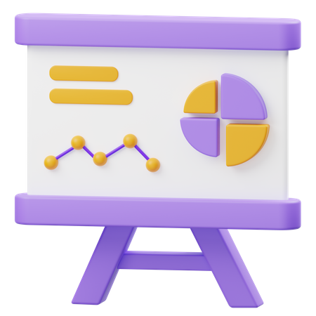 Presentation  3D Icon