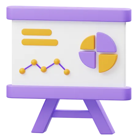 Presentation  3D Icon