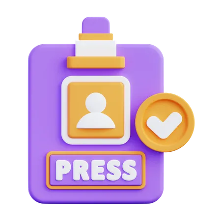 Press Id  3D Icon