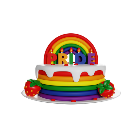 Pride Cake  3D Icon