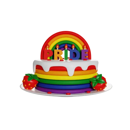 Pride Cake  3D Icon