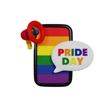 Pride Day  3D Icon