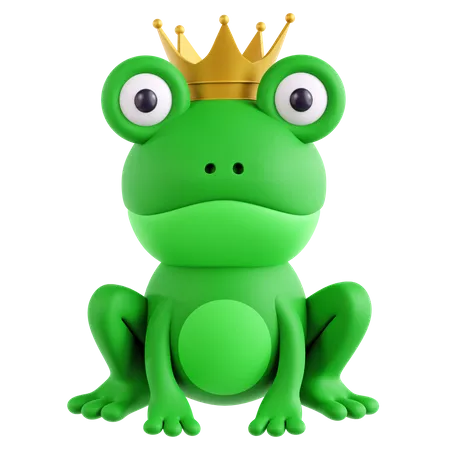 Prince Grenouille  3D Icon