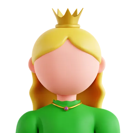 Princesse  3D Icon