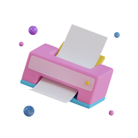 Printer  3D Icon